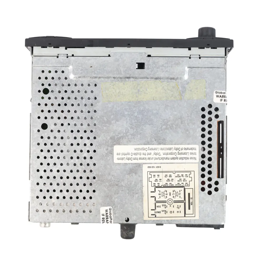 VW Volkswagen Golf 1J Mk4 Radio Cassette Audio Player Head Unit - SKU 1J0035186E - Part number 1J0035186E