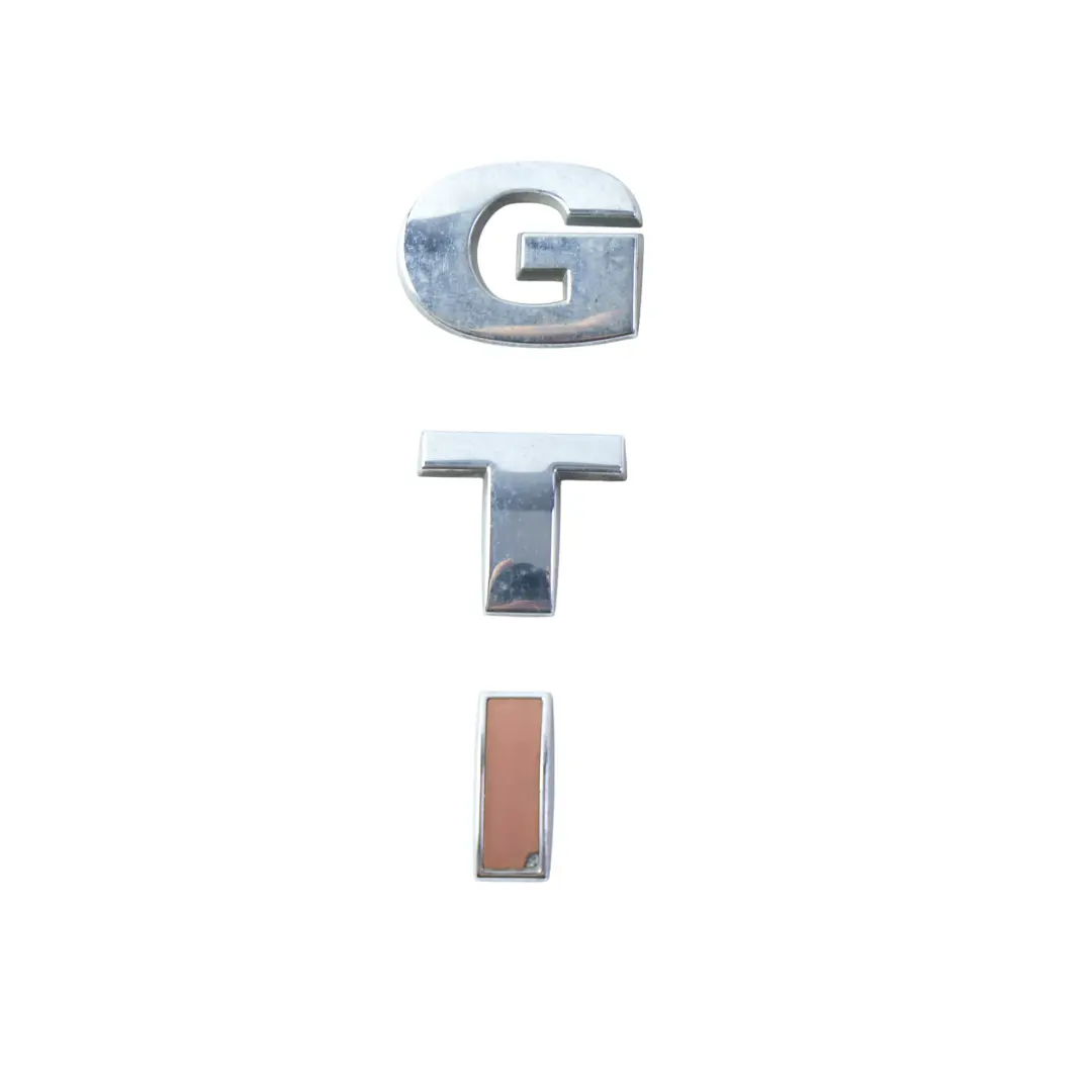 Volkswagen Golf Mk4 GTi Rear Boot Lid Tailgate Badge Emblem Lettering - SKU 1J0853675B - Part number 1J0853675B