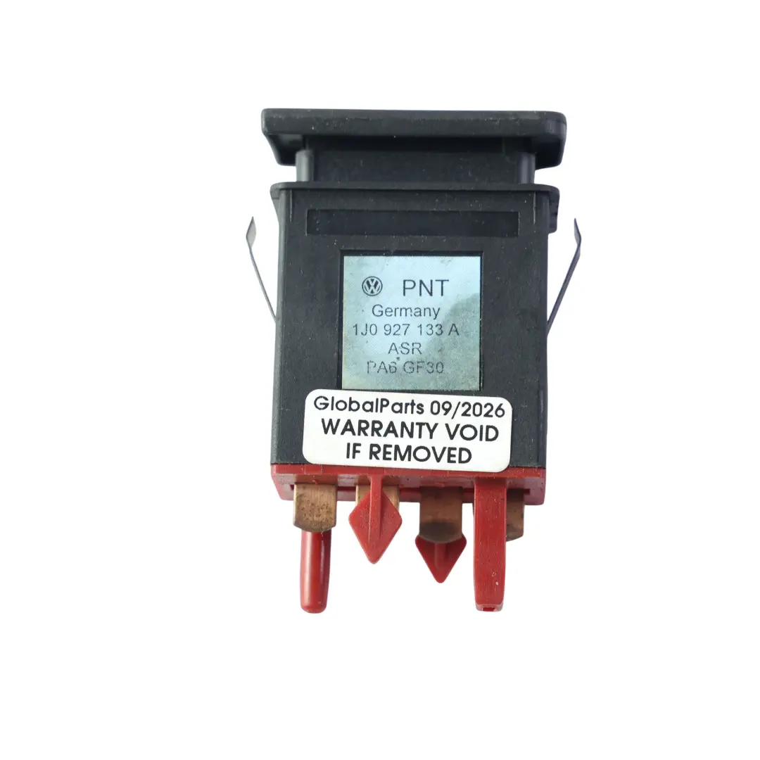 Mk4 Bora Interruttore Pulsante Controllo Trazione ASR per Volkswagen Golf con numero di parte 1J0927133A Volkswagen Golf Mk4 Bora Interruttore Pulsante Controllo Trazione ASR - SKU 1J0927133A - Numero di parte 1J0927133A