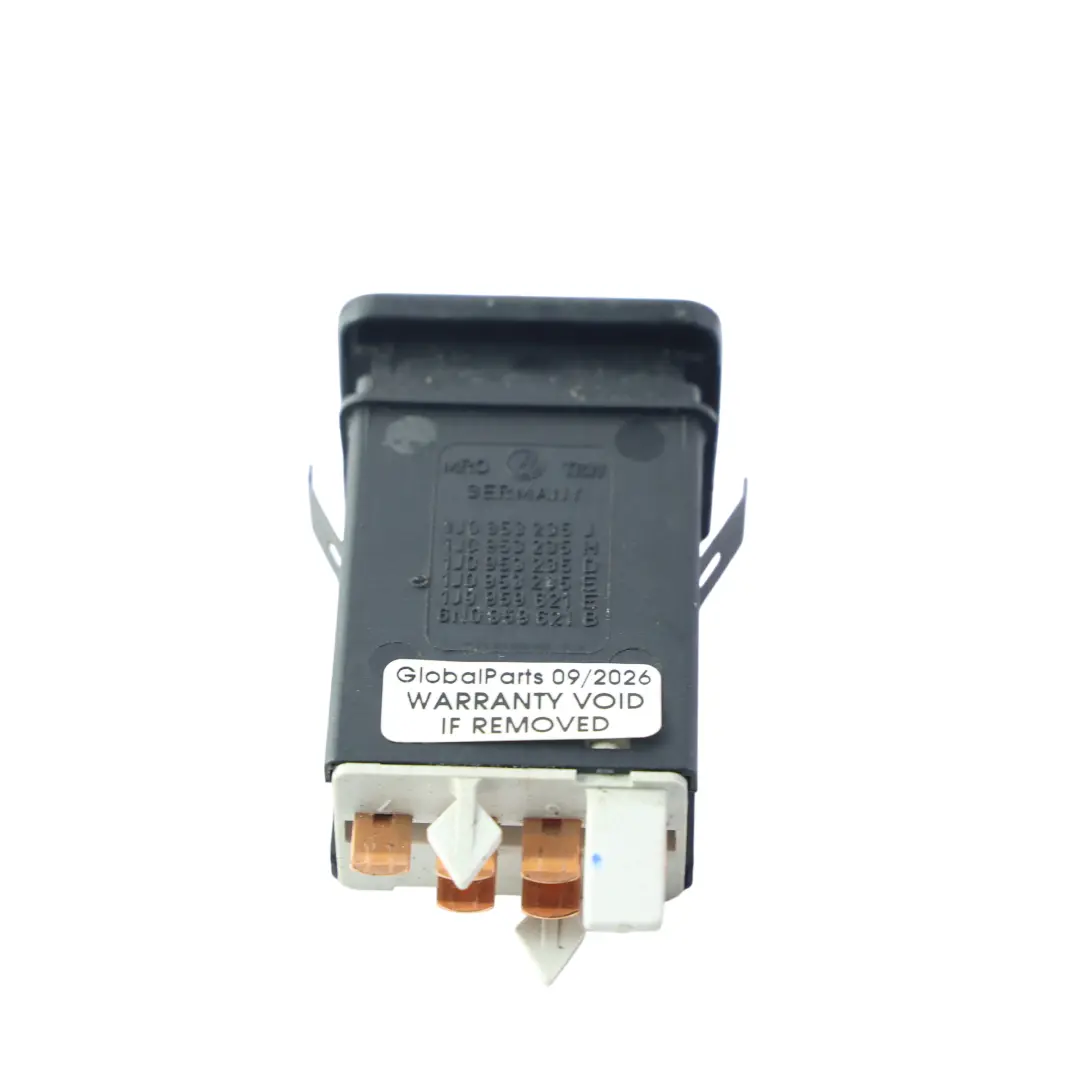 Volkswagen Golf Mk4 Bora Hazard Warning Light Switch - SKU 1J0953235E - Part number 1J0953285E