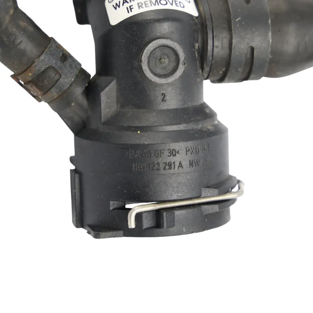 Volkswagen Skoda Octavia 1Z Mk2 Kühlwasserschlauch Kühler - SKU 1K0122101BL - Teilenummer 1K0122101BL