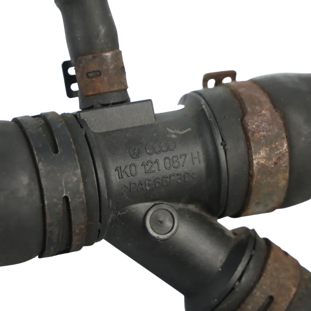 CDLA Upper Radiator Coolant Hose Line Pipe Tube to Audi A3 S3 TT 8J with Part number 1K0122101DK Audi A3 S3 TT 8J CDLA Upper Radiator Coolant Hose Line Pipe Tube - SKU 1K0122101DK-2 - Part number 1K0122101DK