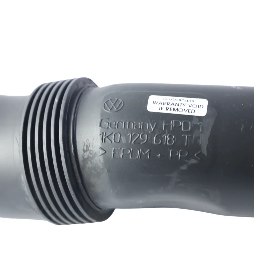 2K Luftfilterkasten Ansaugrohr 1.4 TSI Benzin für Volkswagen Caddy mit Teilenummer 1K0129618T Volkswagen Caddy 2K Luftfilterkasten Ansaugrohr 1.4 TSI Benzin - SKU 1K0129618T - Teilenummer 1K0129618T