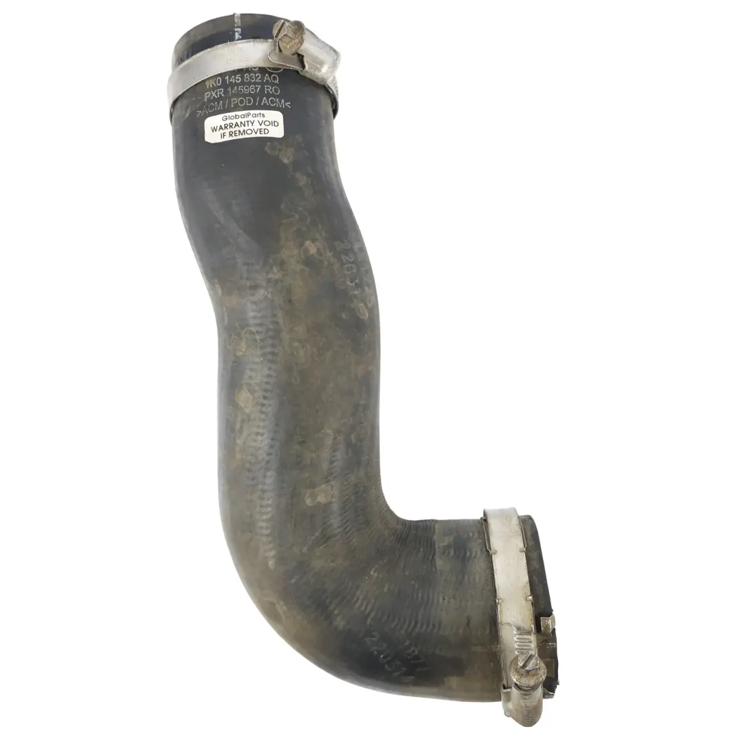 Volkswagen New Beetle Intercooler Coolant Pipe Hose Tube Line - SKU 1K0145832AQ - Part number 1K0145832AQ