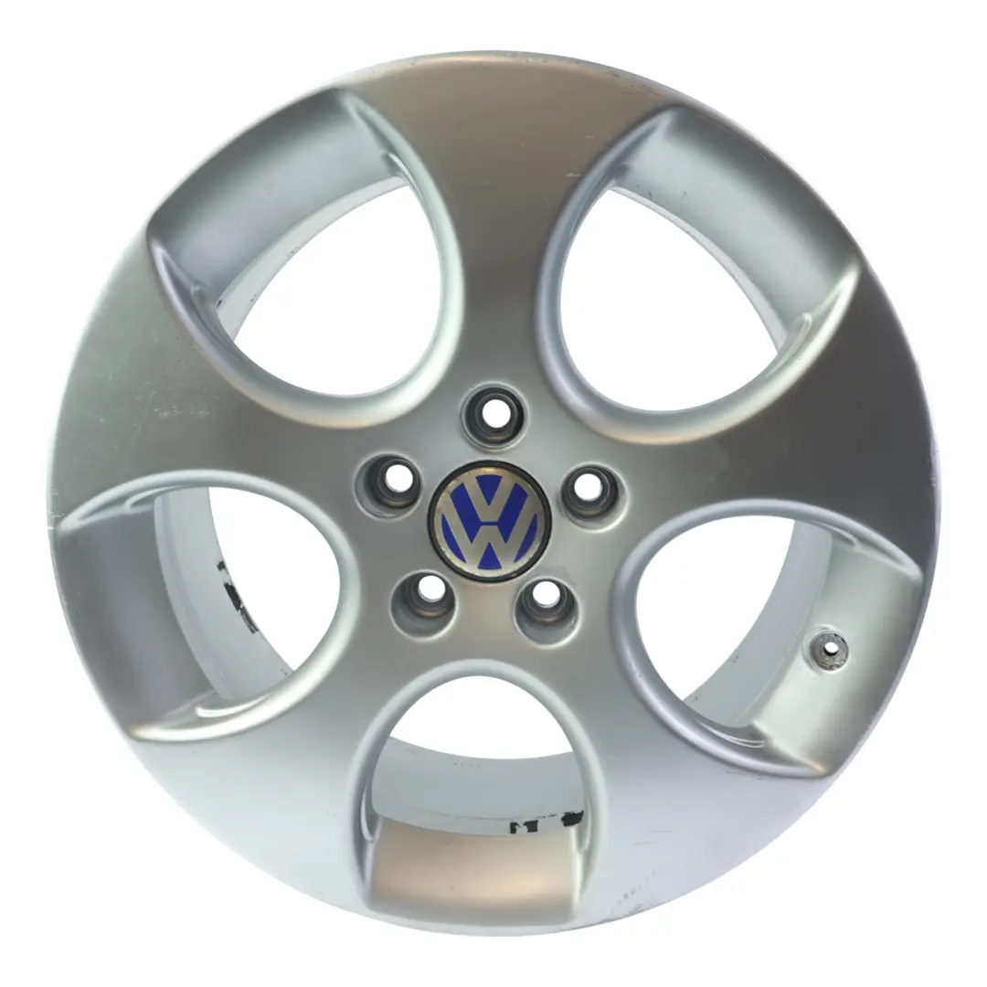 Volkswagen Golf Mk5 GTI Srebrna Felga Aluminiowa 17" ET:51 7.5J - SKU 1K0601025AC-2 - Numer Części 1K0601025AC