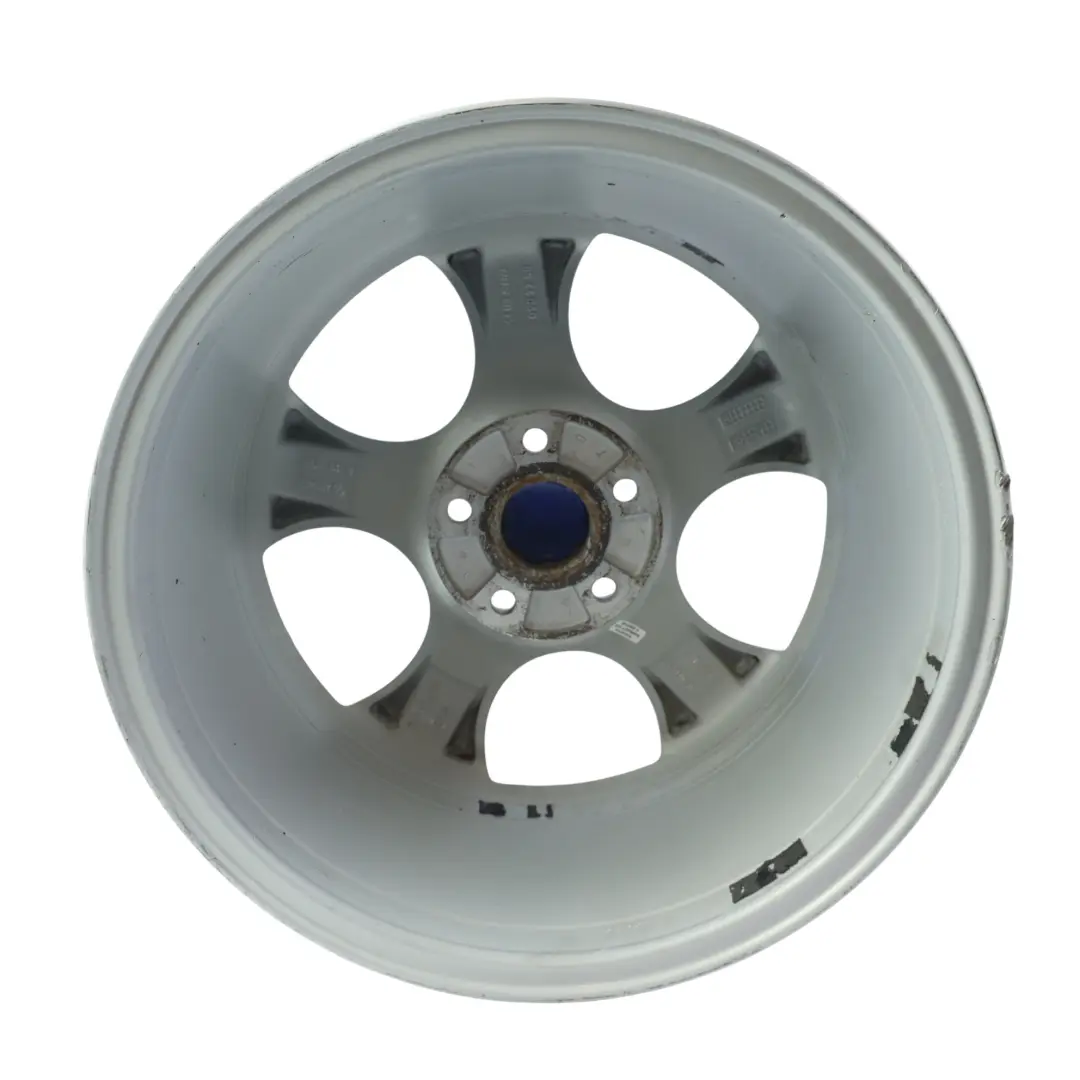 Volkswagen Golf Mk5 GTI Srebrna Felga Aluminiowa 17" ET:51 7.5J - SKU 1K0601025AC-2 - Numer Części 1K0601025AC