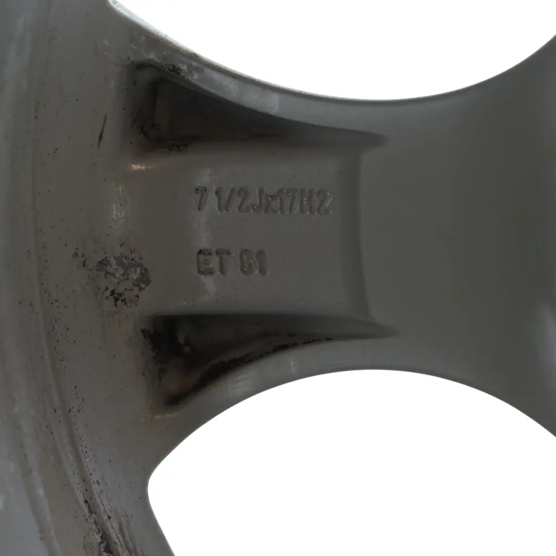 Mk5 GTI Silver Wheel Alloy Rim 17" ET:51 7.5J to VW Volkswagen Golf with Part number 1K0601025AC VW Volkswagen Golf Mk5 GTI Silver Wheel Alloy Rim 17" ET:51 7.5J - SKU 1K0601025AC-3 - Part number 1K0601025AC