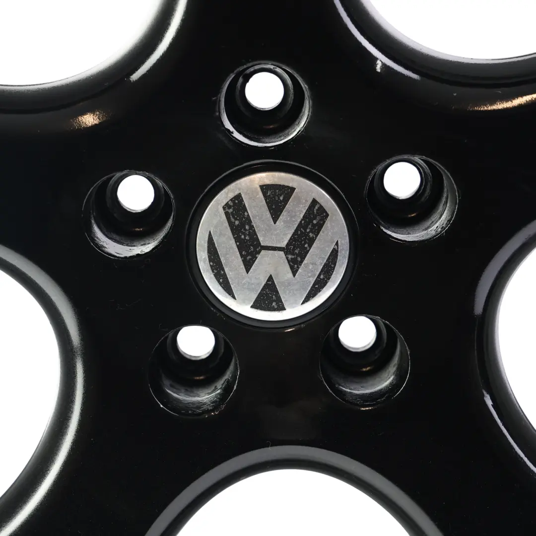 Mk5 V Leicht Metall Felge Schwarz 18" 7,5J ET:51 für VW Volkswagen Golf mit Teilenummer 1K0601025AM VW Volkswagen Golf Mk5 V Leicht Metall Felge Schwarz 18" 7,5J ET:51 - SKU 1K0601025AM-1 - Teilenummer 1K0601025AM