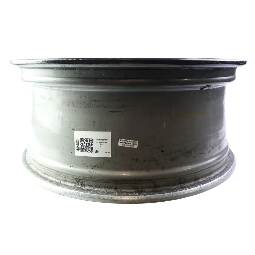 VW Volkswagen Golf Mk5 V Cerchio In Lega Nero 18" 7,5J ET:51 - SKU 1K0601025AM-1 - Numero di parte 1K0601025AM