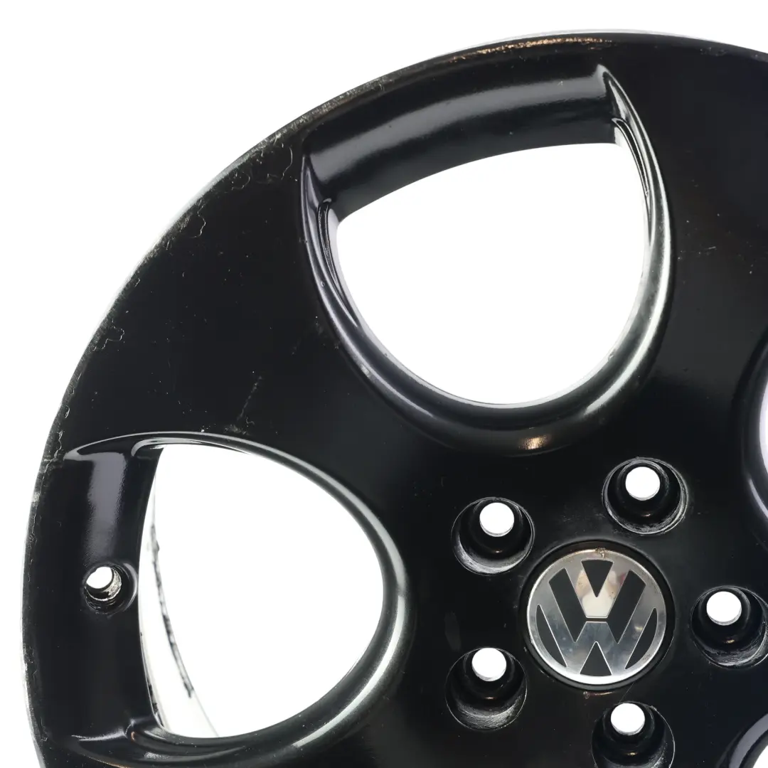 VW Volkswagen Golf Mk5 V Alloy Wheel Rim Black 18" 7,5J ET:51 - SKU 1K0601025AM-3 - Part number 1K0601025AM