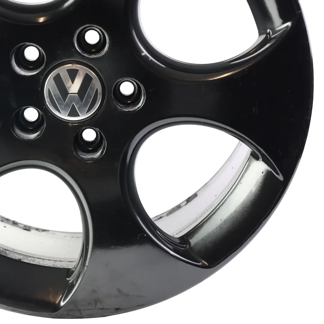Mk5 V Alloy Wheel Rim Black 18" 7,5J ET:51 to VW Volkswagen Golf with Part number 1K0601025AM VW Volkswagen Golf Mk5 V Alloy Wheel Rim Black 18" 7,5J ET:51 - SKU 1K0601025AM-3 - Part number 1K0601025AM
