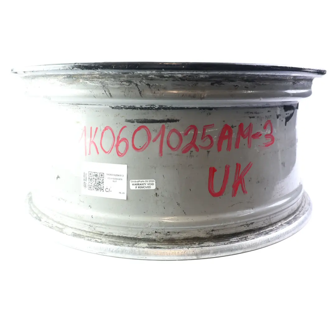 VW Volkswagen Golf Mk5 V Alloy Wheel Rim Black 18" 7,5J ET:51 - SKU 1K0601025AM-3 - Part number 1K0601025AM