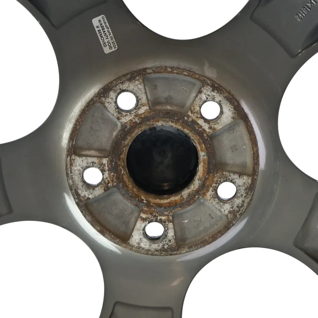 VW Volkswagen Golf Mk5 V Alloy Wheel Rim Black 18" 7,5J ET:51 - SKU 1K0601025AM-3 - Part number 1K0601025AM
