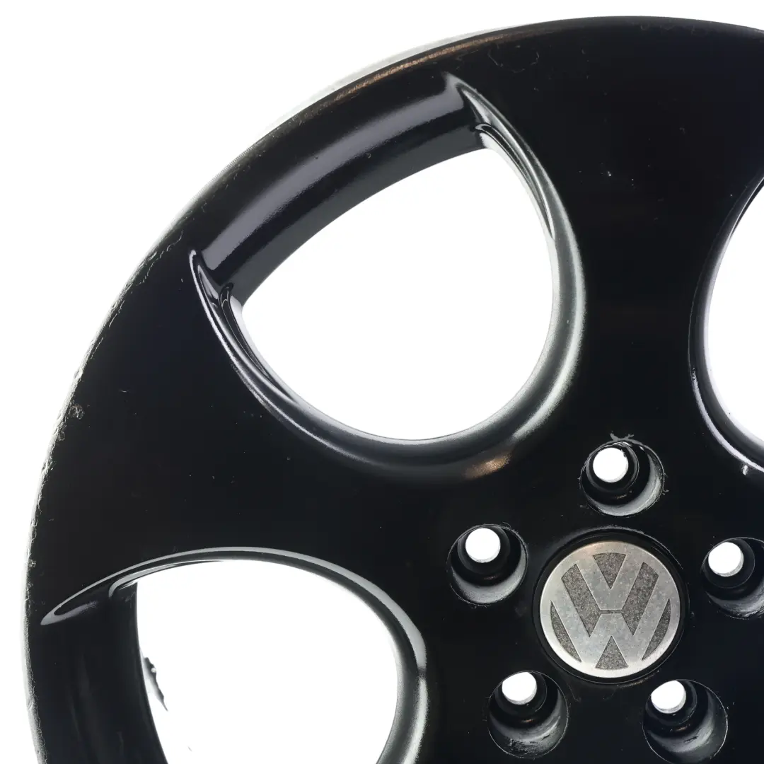 Volkswagen VW Golf Mk5 V Alloy Wheel Rim Black 18" 7,5J ET:51 - SKU 1K0601025AM-4 - Part number 1K0601025AM