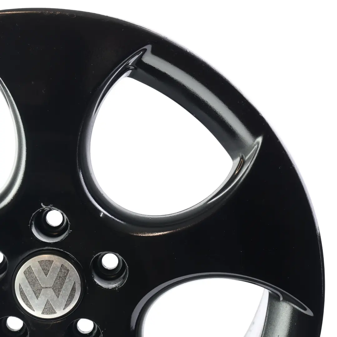 Volkswagen VW Golf Mk5 V Alloy Wheel Rim Black 18" 7,5J ET:51 - SKU 1K0601025AM-4 - Part number 1K0601025AM