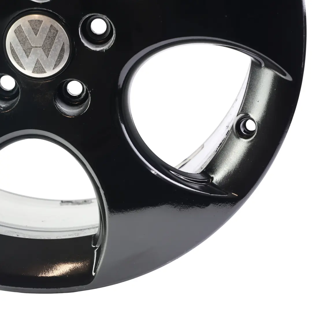 Mk5 V Alloy Wheel Rim Black 18" 7,5J ET:51 to Volkswagen VW Golf with Part number 1K0601025AM Volkswagen VW Golf Mk5 V Alloy Wheel Rim Black 18" 7,5J ET:51 - SKU 1K0601025AM-4 - Part number 1K0601025AM