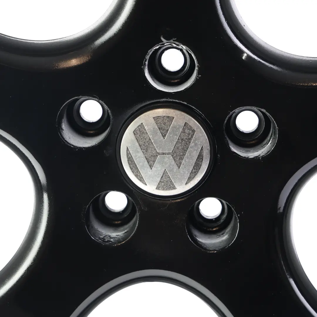 Mk5 V Alloy Wheel Rim Black 18" 7,5J ET:51 to Volkswagen VW Golf with Part number 1K0601025AM Volkswagen VW Golf Mk5 V Alloy Wheel Rim Black 18" 7,5J ET:51 - SKU 1K0601025AM-4 - Part number 1K0601025AM