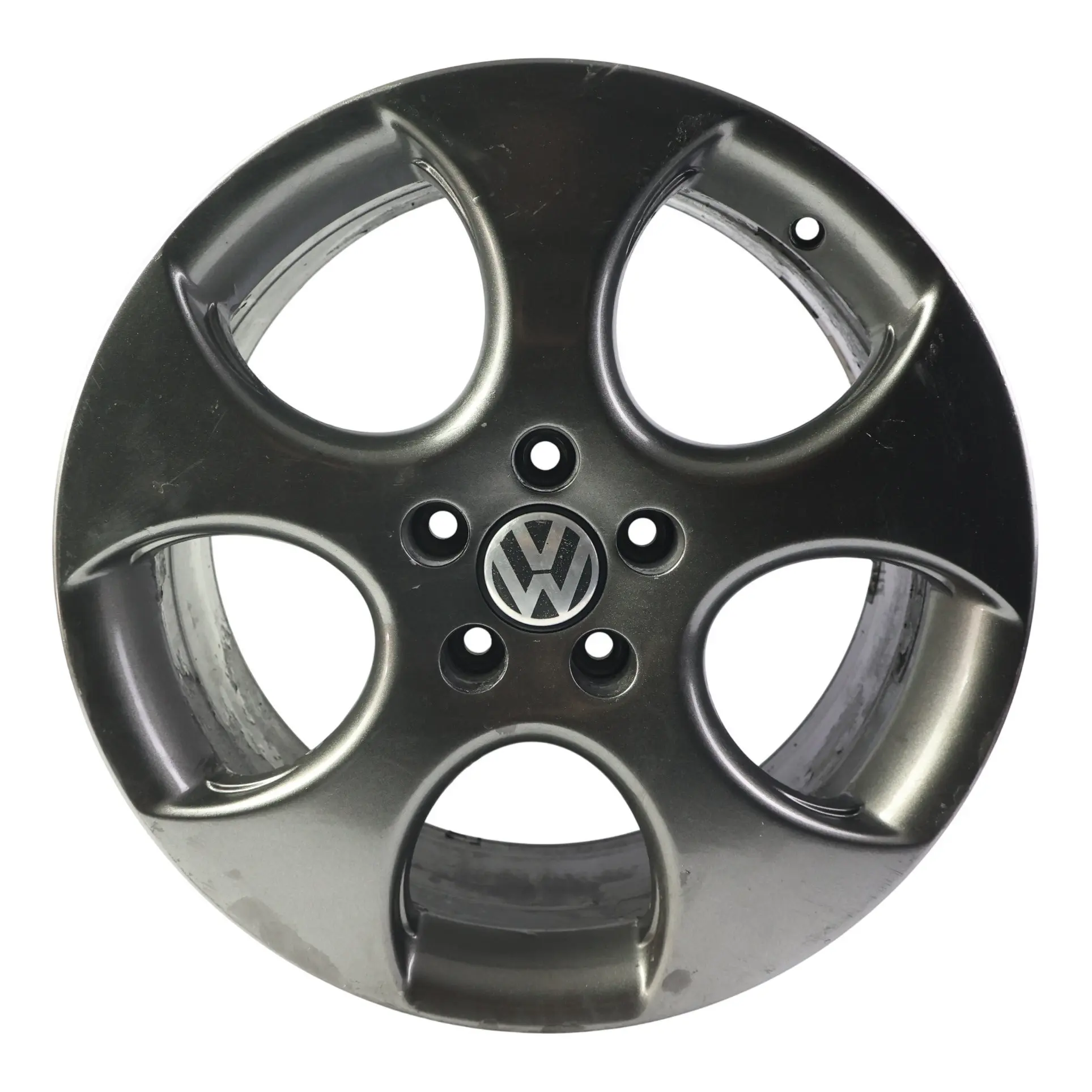 VW Volkswagen Golf Mk5 Srebrna Felga Aluminiowa 18" 7.5J ET:51 1K0601025BA
