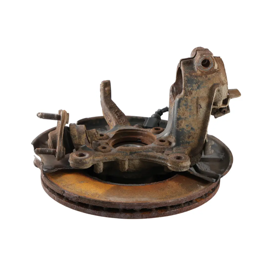 Volkswagen Caddy Maxi Wheel Carrier Suspension Knuckle Front Left N/S Brake Disc - SKU 1K0407255AA-4 - Part number 1K0615123E