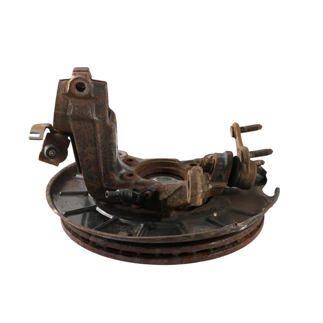 Volkswagen Caddy Maxi Wheel Carrier Suspension Knuckle Front Left N/S Brake Disc - SKU 1K0407255AA-4 - Part number 1K0615123E