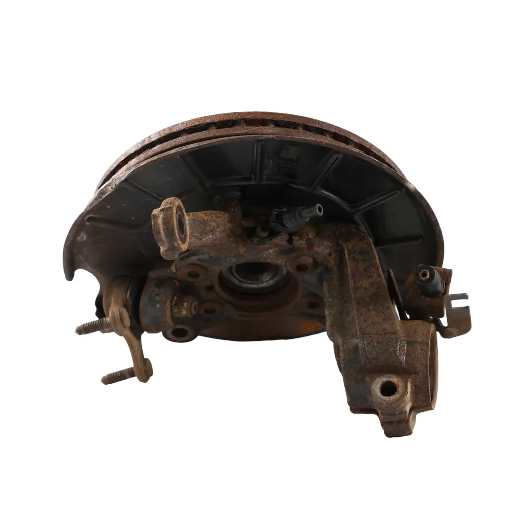 Volkswagen Caddy Maxi Wheel Carrier Suspension Knuckle Front Left N/S Brake Disc - SKU 1K0407255AA-4 - Part number 1K0615123E