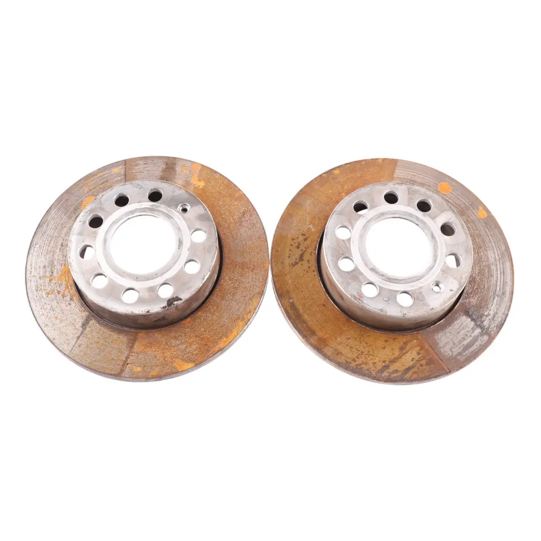 Skoda Octavia Mk2 Rear Axle Brake Disc Plate Left Right N/O/S 260X12mm - SKU 1K0615601L - Part number 1K0615601L
