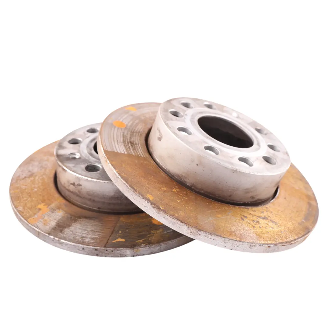 Skoda Octavia Mk2 Rear Axle Brake Disc Plate Left Right N/O/S 260X12mm - SKU 1K0615601L - Part number 1K0615601L