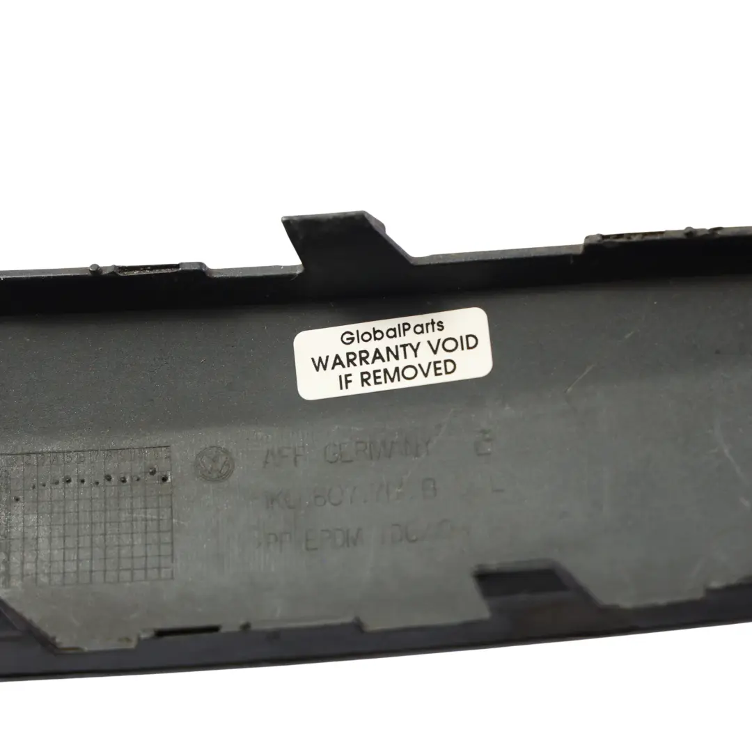 Volkswagen Golf Mk5 Front Bumper Moulding Strip Cover Left N/S Black Magic - C9Z - SKU 1K0807717B-BLM - Part number 1K0807717B