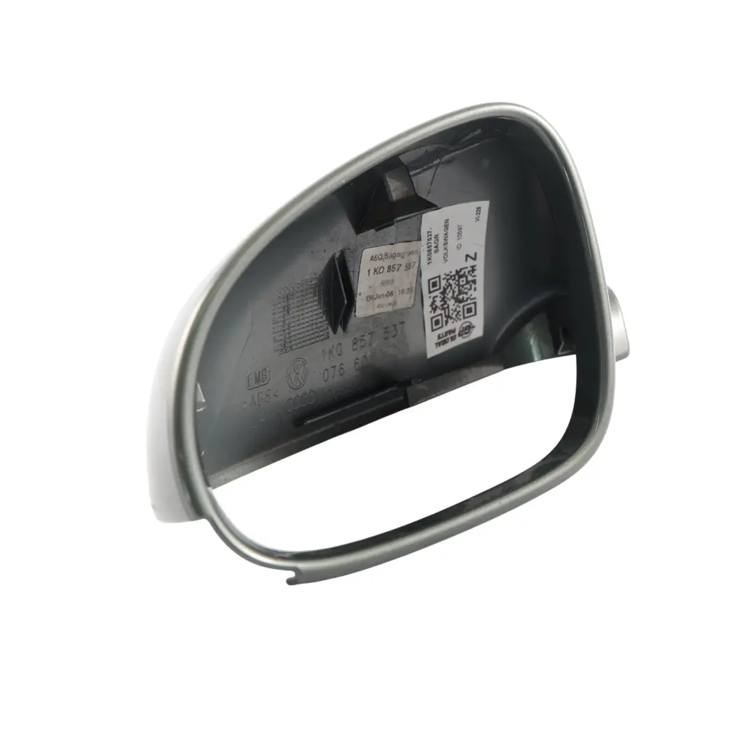 Mk5 Spiegelabdeckung Kappe Gehäuse Links Salbeigrün Metallic A6Q für Volkswagen Golf mit Teilenummer 1K0857537 Volkswagen Golf Mk5 Spiegelabdeckung Kappe Gehäuse Links Salbeigrün Metallic A6Q - SKU 1K0857537-SAGR - Teilenummer 1K0857537