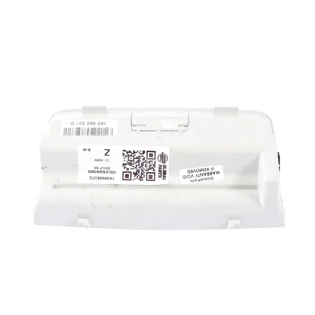 Plafoniera Interna Pannello Interruttori Grigio per Volkswagen Tiguan 5N con numero di parte 1K0868837G Volkswagen Tiguan 5N Plafoniera Interna Pannello Interruttori Grigio - SKU 1K0868837G - Numero di parte 1K0868837G