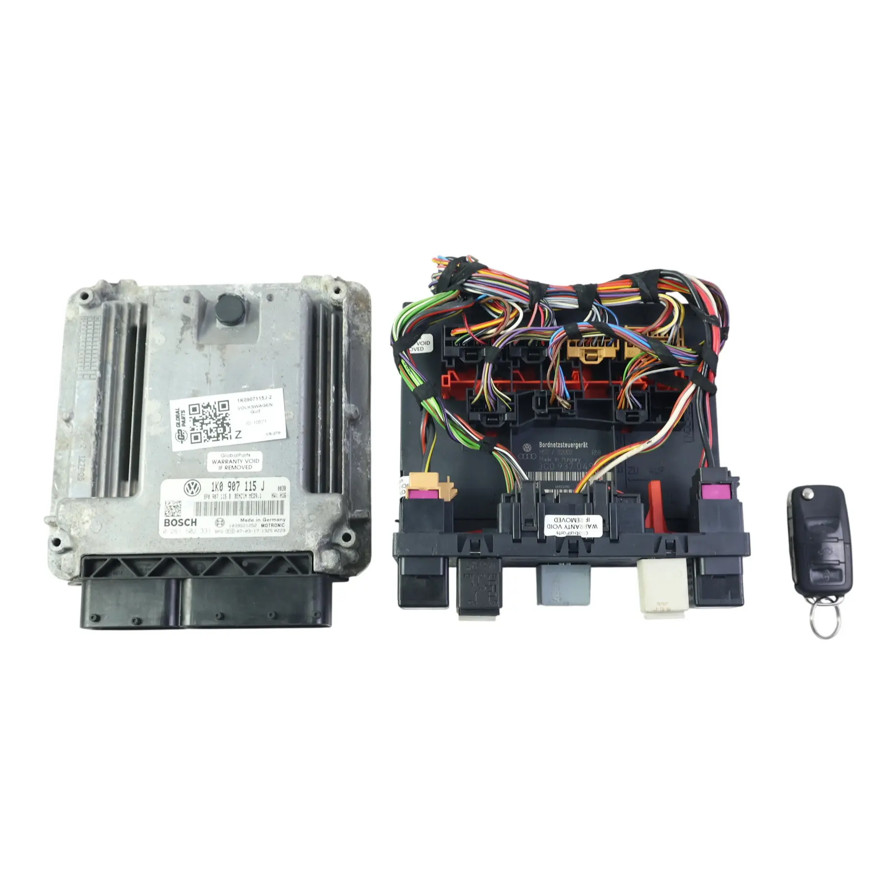 Volkswagen Golf MK5 1K V 2.0 TFSI BWA 200PS Steuergerät ECU 1K0907115J BCM