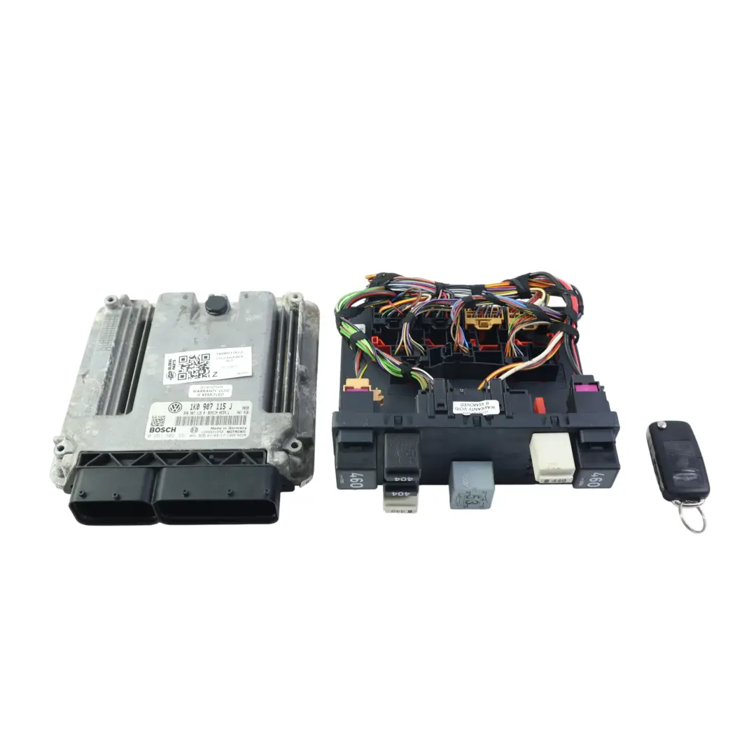 Volkswagen Golf Mk5 1K V 2.0 TFSI BWA 200HP Engine ECU Kit BCM Key - SKU 1K0907115J-2 - Part number 1K0907115J