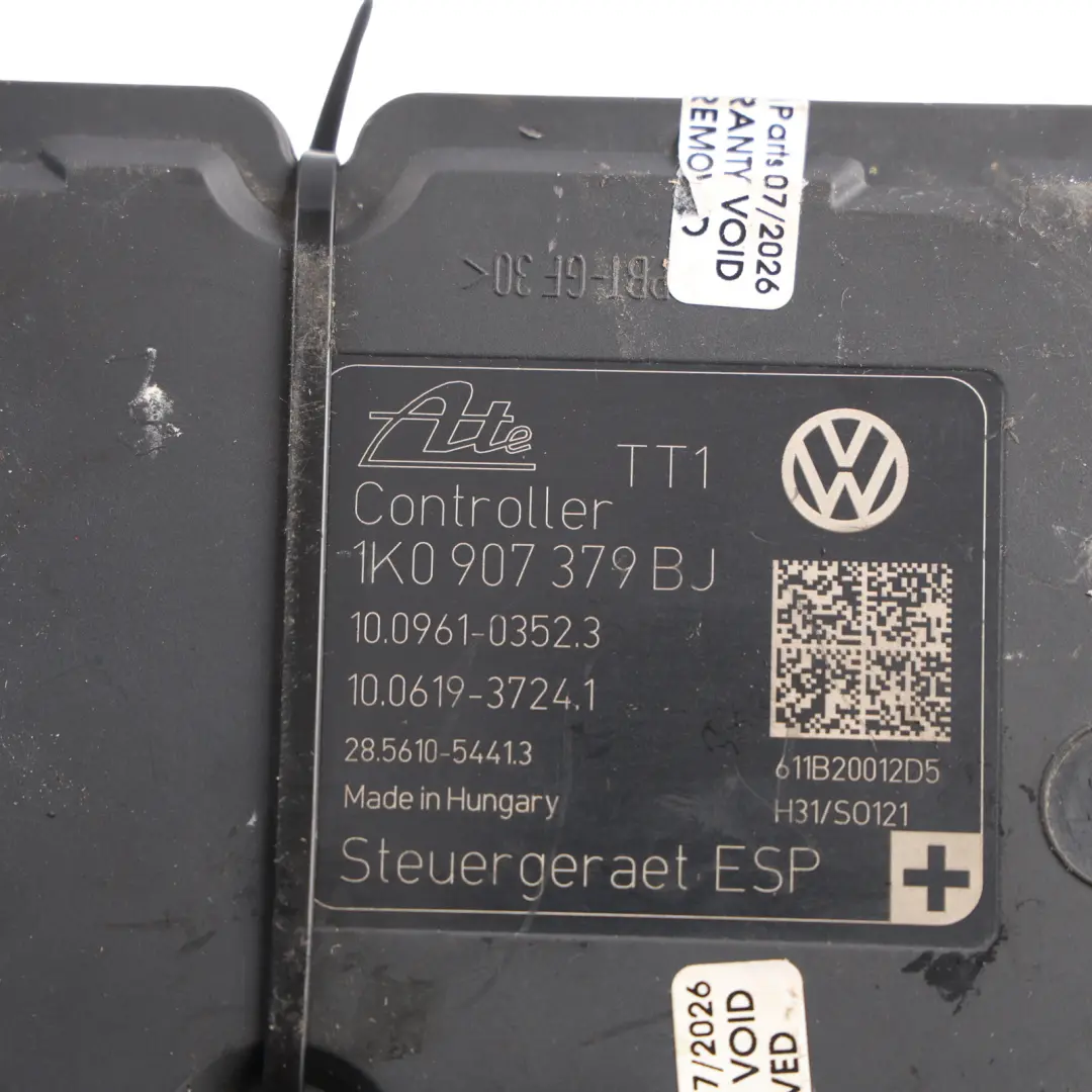 Mk6 ABS Pump Control Hydraulic Unit 2.0 TDI 1K0614517DM to VW Golf with Part number 1K0907379BJ VW Golf Mk6 ABS Pump Control Hydraulic Unit 2.0 TDI 1K0614517DM - SKU 1K0907379BJ-3 - Part number 1K0907379BJ