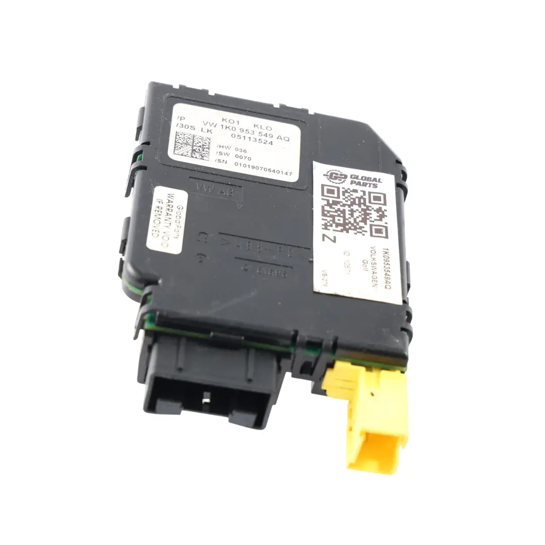 Volkswagen Golf Gti 1k Módulo ECU Interruptor Columna Dirección - SKU 1K0953549AQ - Número de pieza 1K0953549AQ