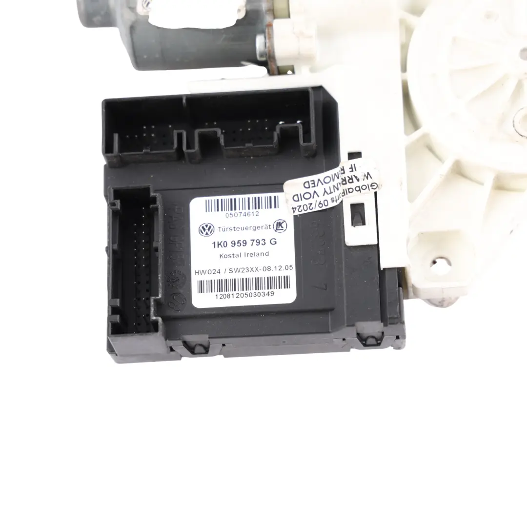 Window Lifter Module Regulator Unit Left N/S to Volkswagen Touran 1T with Part number 1K0959793G Volkswagen Touran 1T Window Lifter Module Regulator Unit Left N/S - SKU 1K0959793G-1 - Part number 1K0959793G