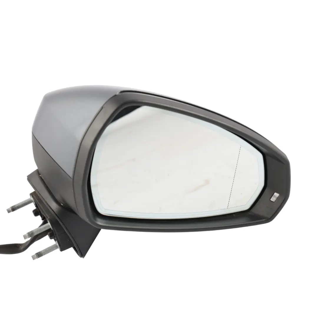 Audi A3 8V Door Wing Mirror Electric Right O/S Monsoon Grey Metallic - X7R - SKU RHD-8V2857410G-MOG - Part number 8V2857410G