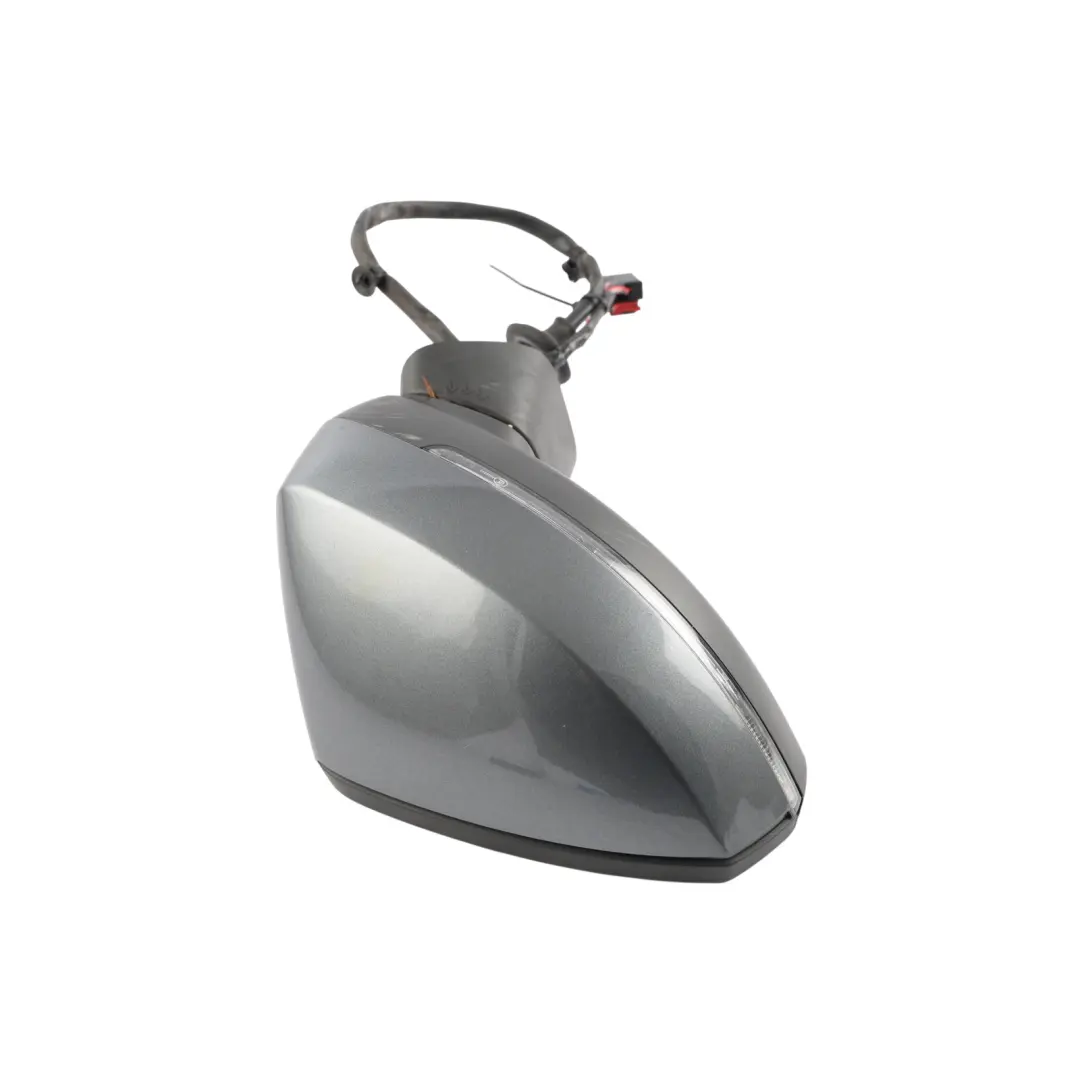 Audi A3 8V Door Wing Mirror Electric Right O/S Monsoon Grey Metallic - X7R - SKU RHD-8V2857410G-MOG - Part number 8V2857410G