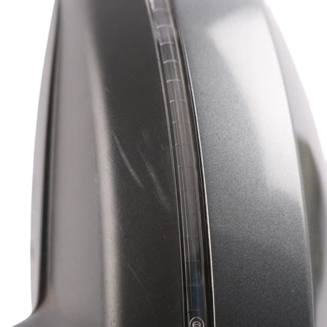 Audi A3 8V Door Wing Mirror Electric Right O/S Monsoon Grey Metallic - X7R - SKU RHD-8V2857410G-MOG - Part number 8V2857410G