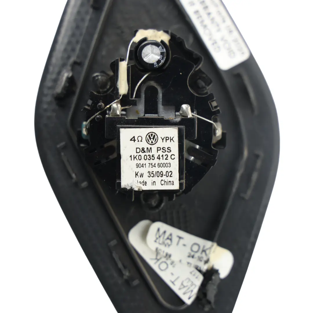 Volkswagen Golf Mk5 Rear Door Speaker Tweeter Cover Trim Left N/S - SKU 1K4868159A - Part number 1K4868159A