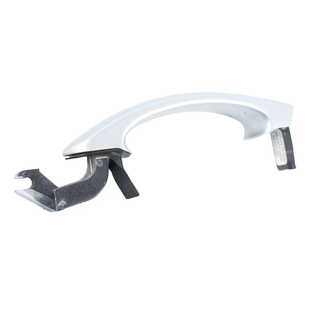 Volkswagen Golf Plus Rear Door Grab Handle Exterior Left N/S Reflex Silver A7W - SKU 1K5837205-RES-1 - Part number 1K5837205