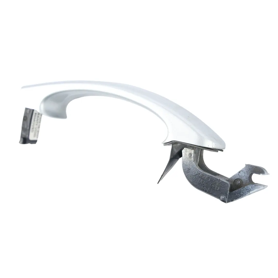 Volkswagen Golf Plus Rear Door Grab Handle Exterior Left N/S Reflex Silver A7W - SKU 1K5837205-RES-1 - Part number 1K5837205