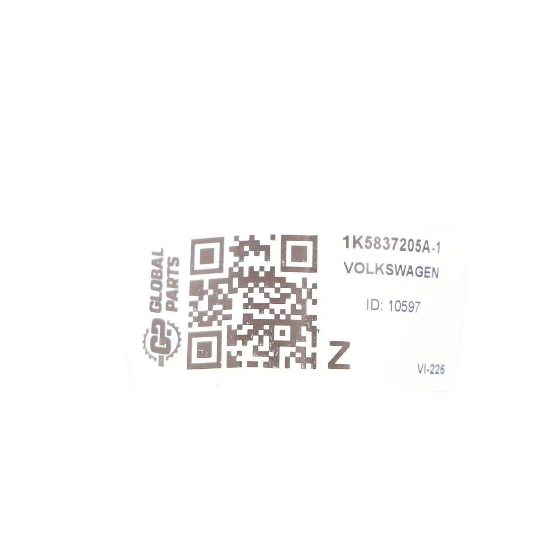 Klamka Drzwi Tylne Zewnętrzna Czarna Lewa do Volkswagen Golf Plus o numerze 1K5837205A Volkswagen Golf Plus Klamka Drzwi Tylne Zewnętrzna Czarna Lewa - SKU 1K5837205A-1 - Numer Części 1K5837205A