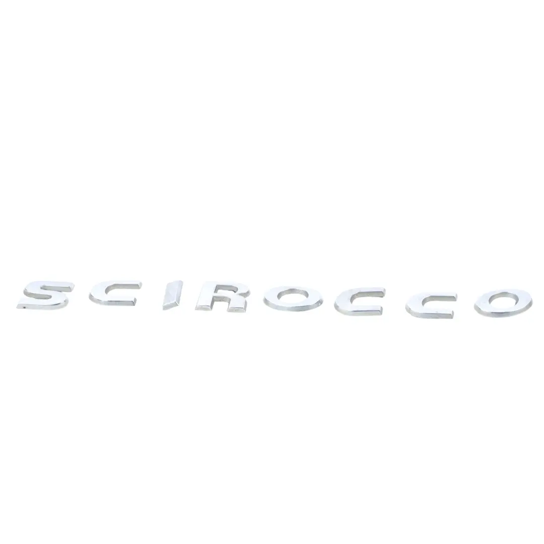 Mk3 Heckschriftzug Emblem Scirocco für Volkswagen Scirocco mit Teilenummer 1K8853687A Volkswagen Scirocco Mk3 Heckschriftzug Emblem Scirocco - SKU 1K8853687A - Teilenummer 1K8853687A
