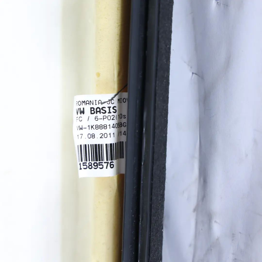 Mk3 Front Seat Base Cover Fabric Black Grey Left to Volkswagen Scirocco with Part number 1K8881405BG Volkswagen Scirocco Mk3 Front Seat Base Cover Fabric Black Grey Left - SKU 1K8881405BG-1 - Part number 1K8881405BG