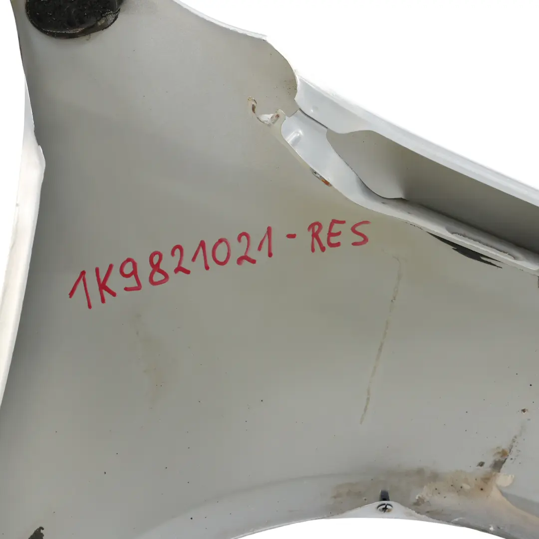 VW Golf Variant Mk6 Side Panel Wing Fender Front Left N/S Reflex Silver - A7W - SKU 1K9821021-RES - Part number 1K9821021