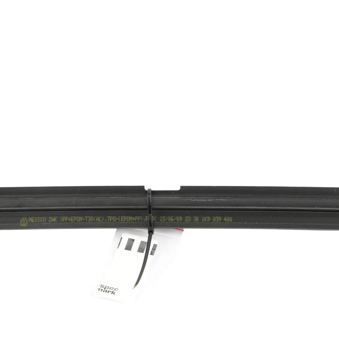 Volkswagen Golf Mk5 Mk6 Variant Door Window Seal Rear Right O/S - SKU 1K9839480 - Part number 1K9839480