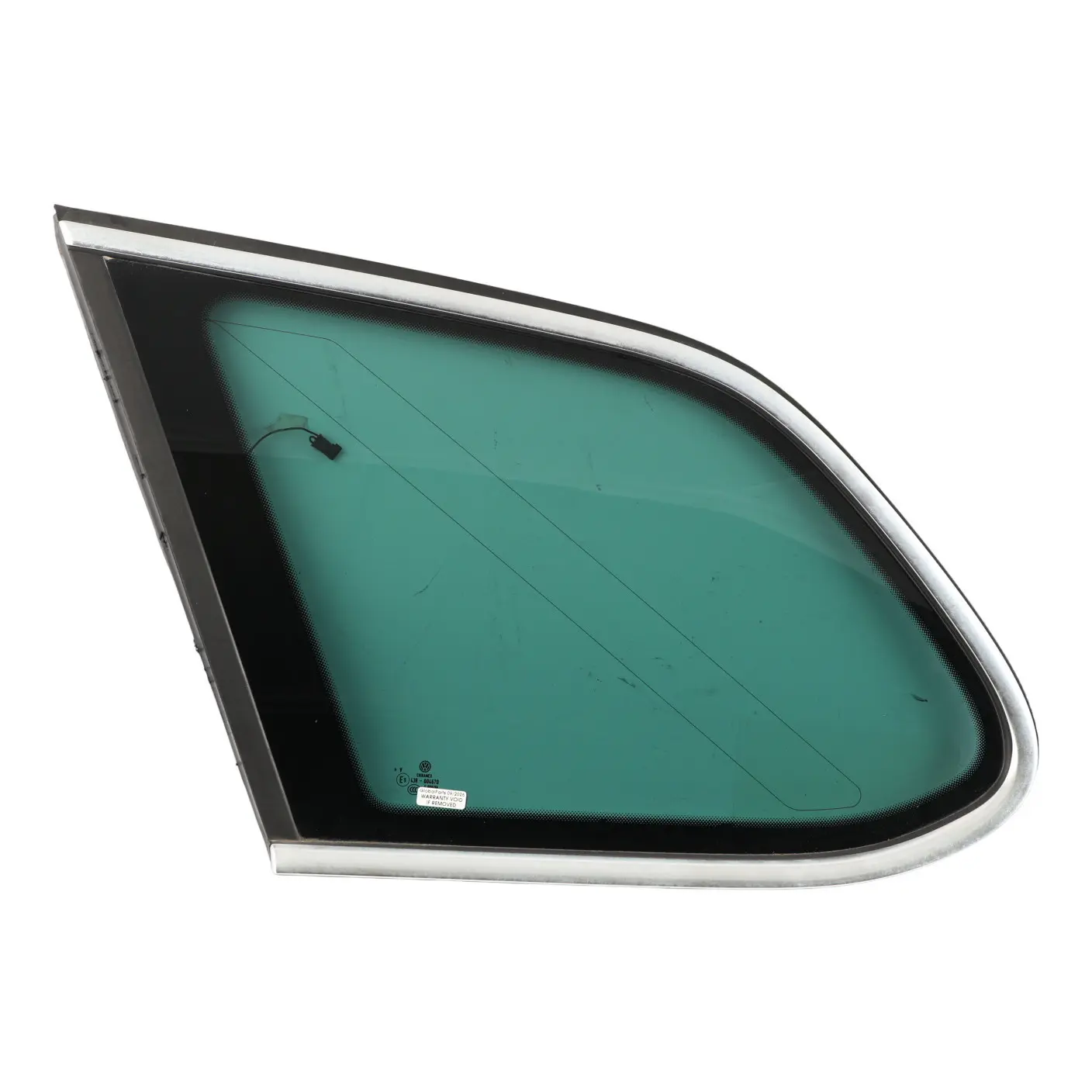 Volkswagen Golf Mk6 Side Quarter Window Glass Green Left N/S 1K9845297AD
