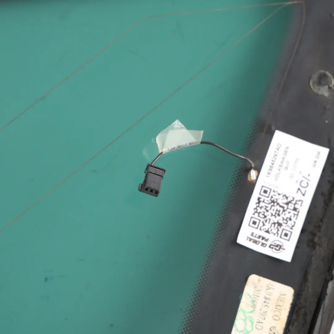 Volkswagen Golf Mk6 Side Quarter Window Glass Green Left N/S - SKU 1K9845297AD - Part number 1K9845297AD