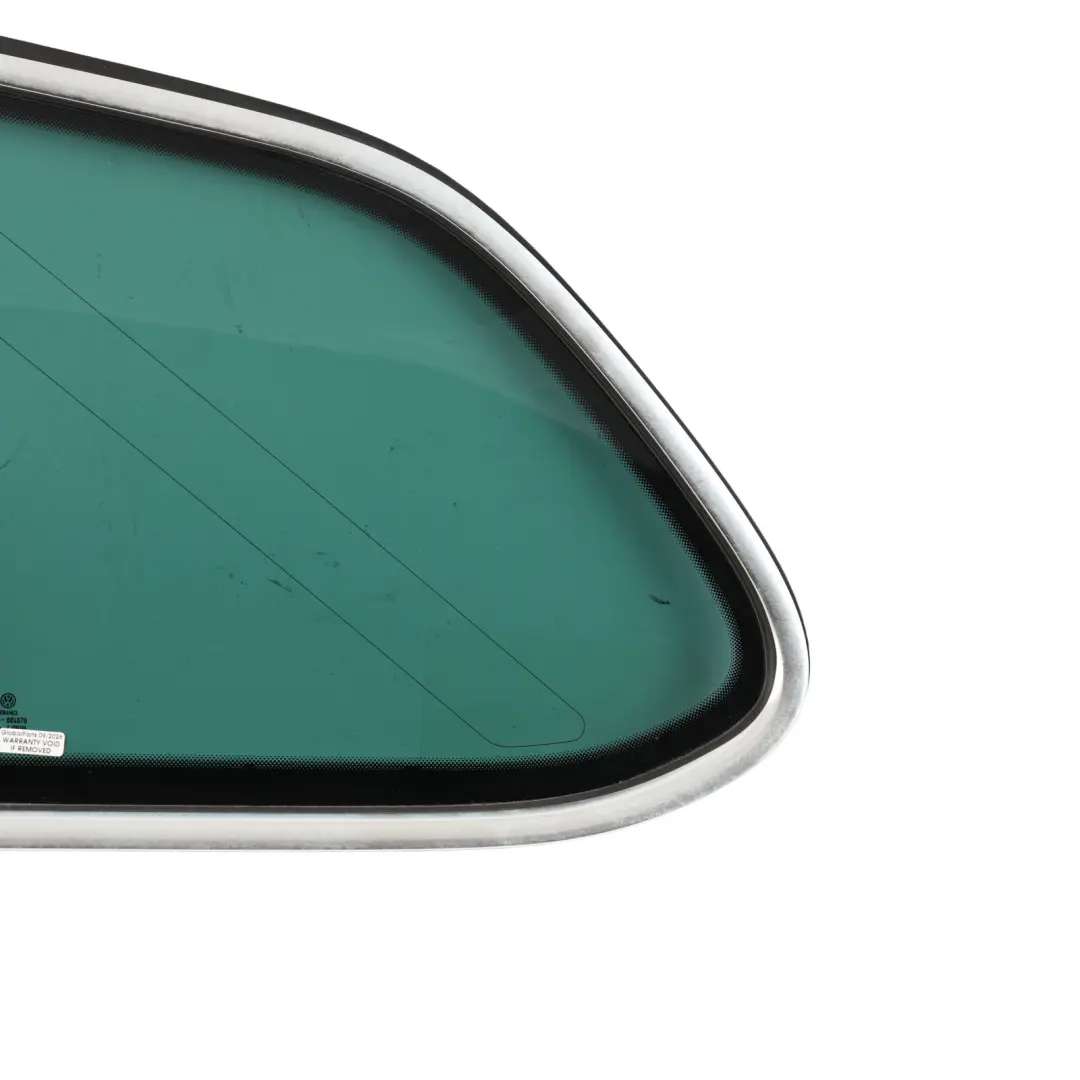 Mk6 Side Quarter Window Glass Green Left N/S to Volkswagen Golf with Part number 1K9845297AD Volkswagen Golf Mk6 Side Quarter Window Glass Green Left N/S - SKU 1K9845297AD - Part number 1K9845297AD