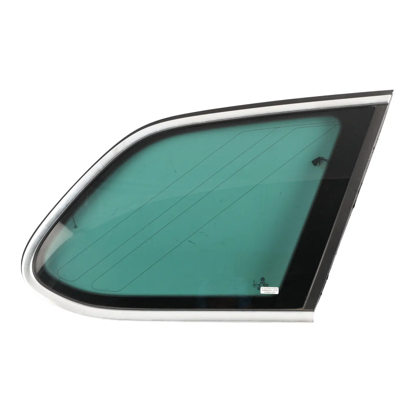 Volkswagen Golf Mk6 Side Quarter Window Glass Green Right O/S 1K9845298AN